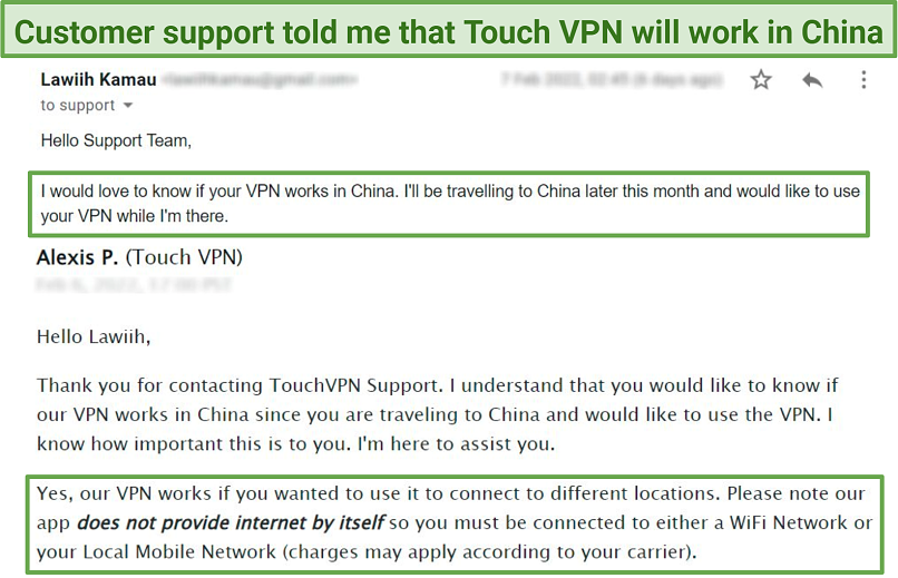 Does Touch VPN Work in China? Apparently